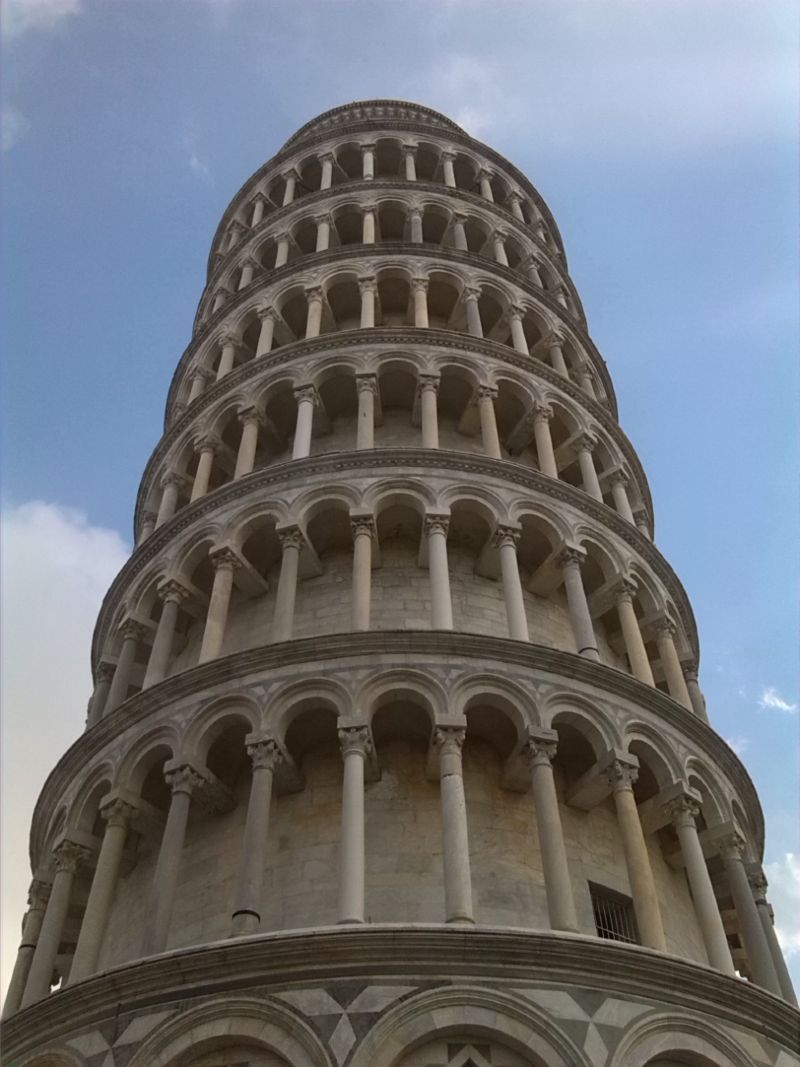 Itália de carro: Torre de Pisa